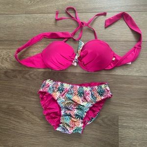 Pink bikini